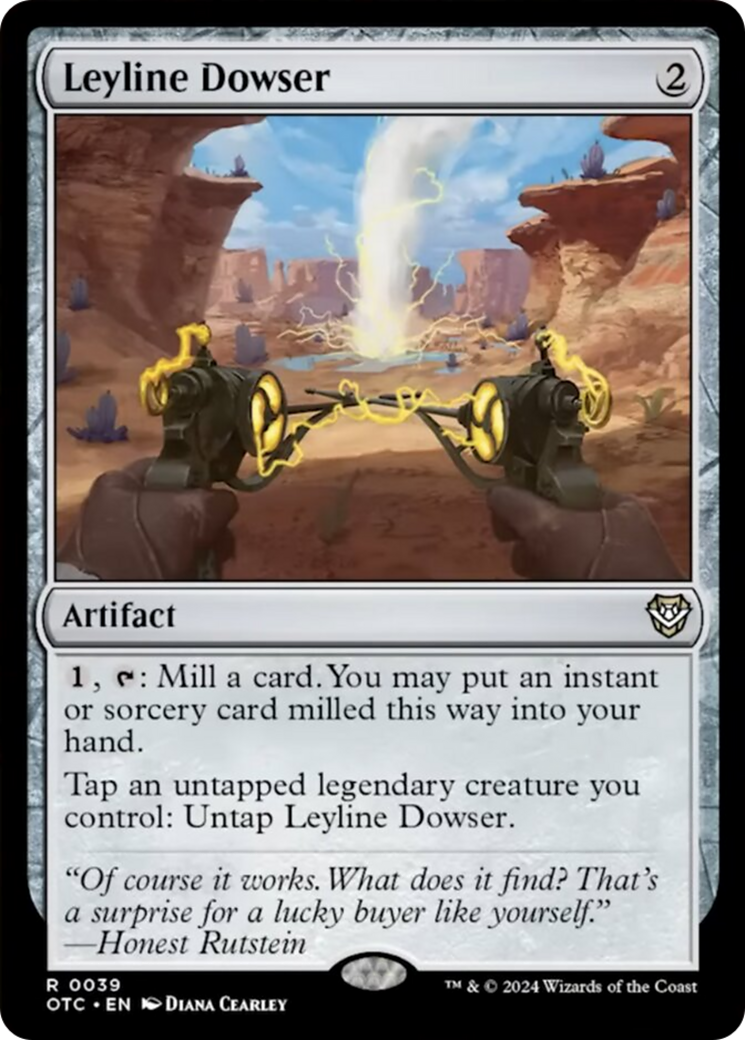 Leyline Dowser [Outlaws of Thunder Junction Commander] | Galaxy Games LLC