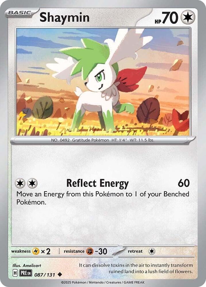 Shaymin (087/131) [Scarlet & Violet: Prismatic Evolutions] | Galaxy Games LLC