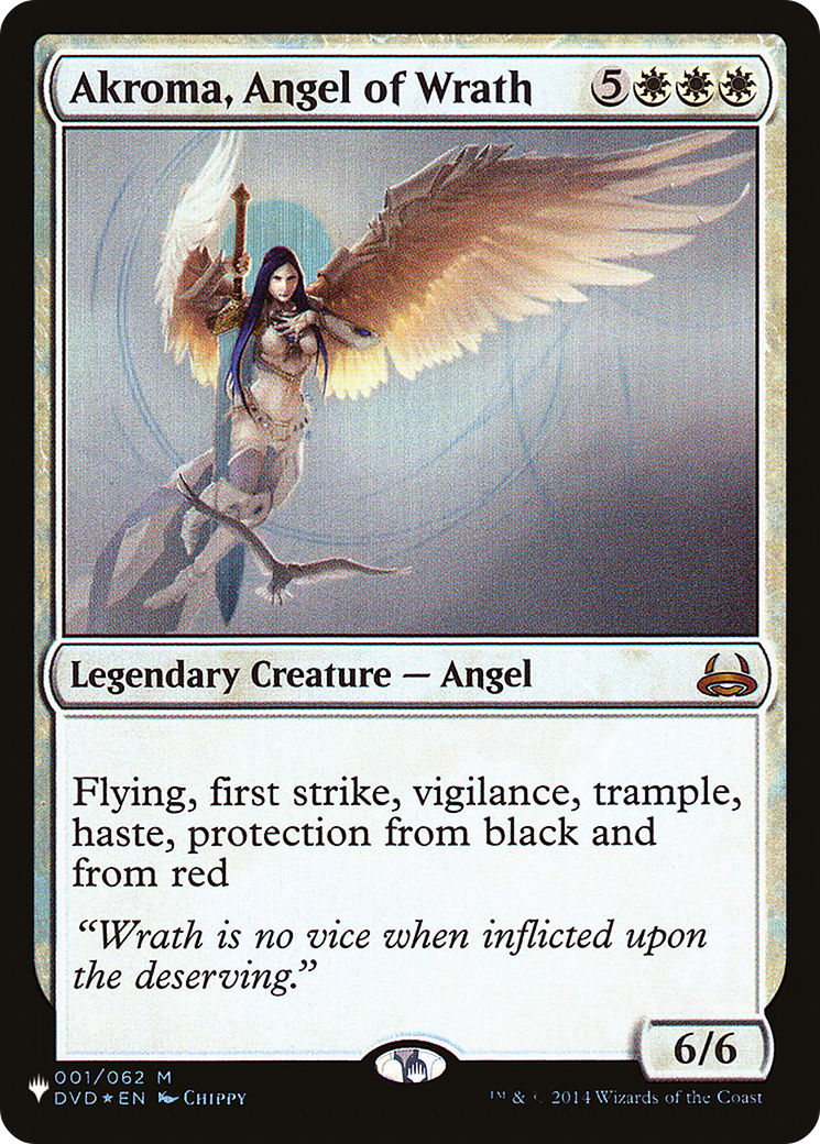 Akroma, Angel of Wrath [The List] | Galaxy Games LLC