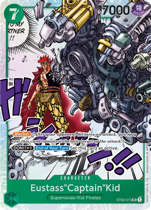 Eustass"Captain"Kid (013) [Starter Deck: Worst Generation] | Galaxy Games LLC