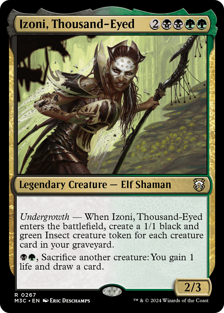 Izoni, Thousand-Eyed [Modern Horizons 3 Commander] | Galaxy Games LLC