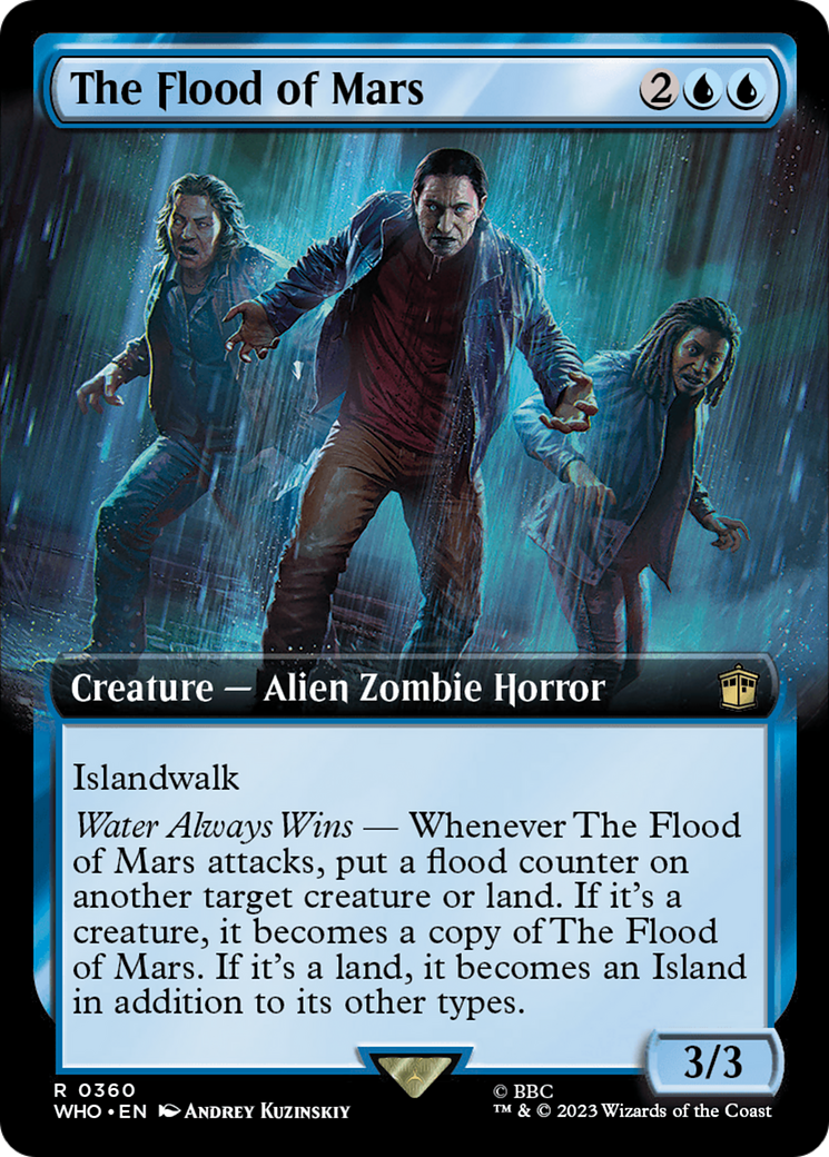 The Flood of Mars (Extended Art) [Doctor Who] | Galaxy Games LLC