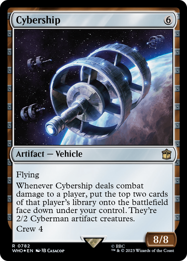 Cybership (Surge Foil) [Doctor Who] | Galaxy Games LLC