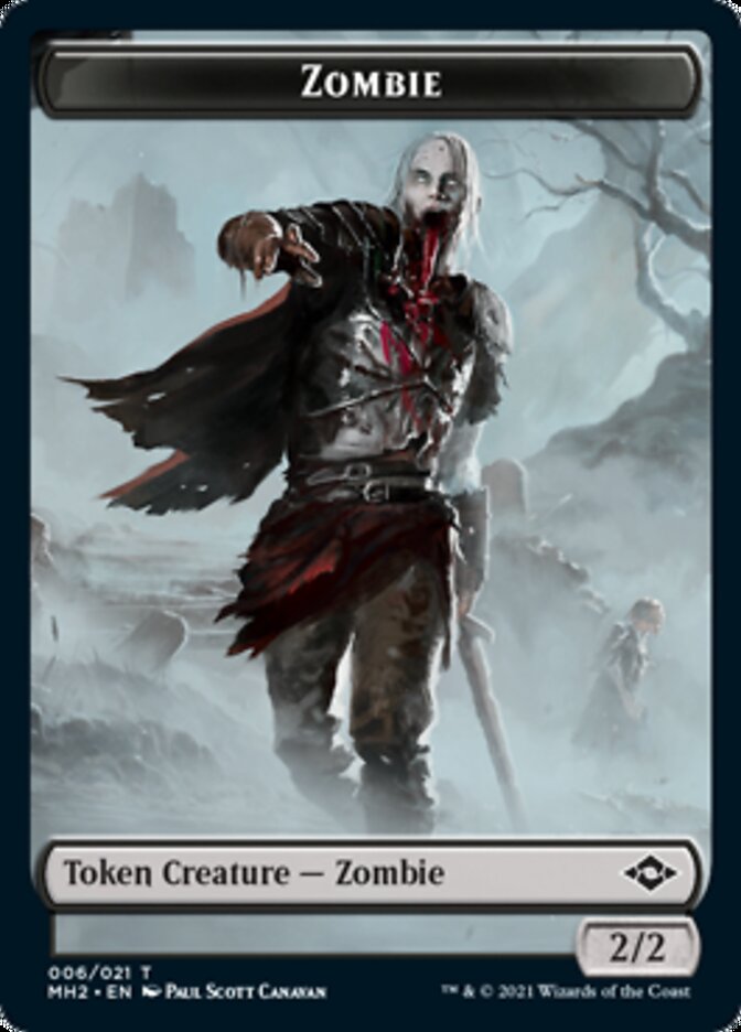 Squirrel // Zombie Double-Sided Token [Modern Horizons 2 Tokens] | Galaxy Games LLC