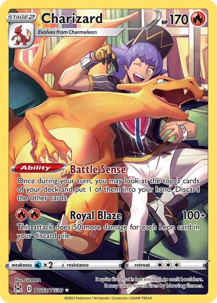 Charizard (TG03/TG30) [Sword & Shield: Lost Origin] | Galaxy Games LLC