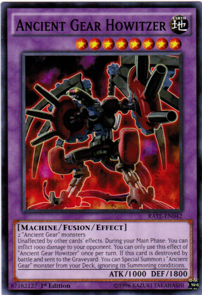 Ancient Gear Howitzer [RATE-EN042] Common | Galaxy Games LLC