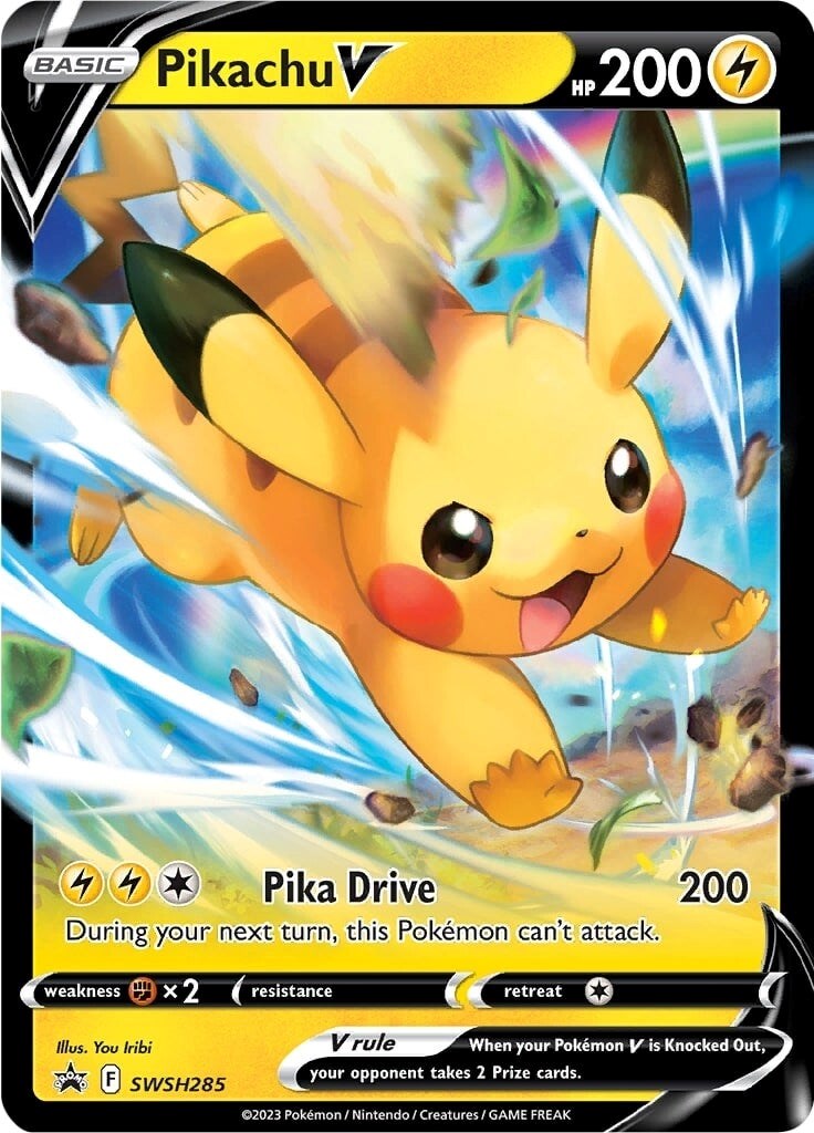 Pikachu V (SWSH285) [Sword & Shield: Black Star Promos] | Galaxy Games LLC