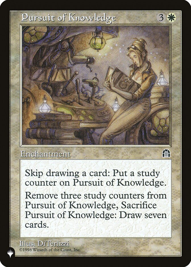 Pursuit of Knowledge [The List] | Galaxy Games LLC