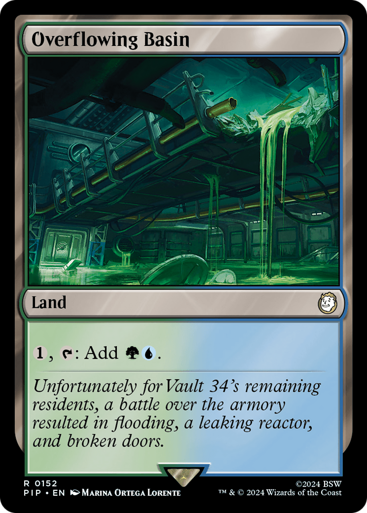 Overflowing Basin [Fallout] | Galaxy Games LLC