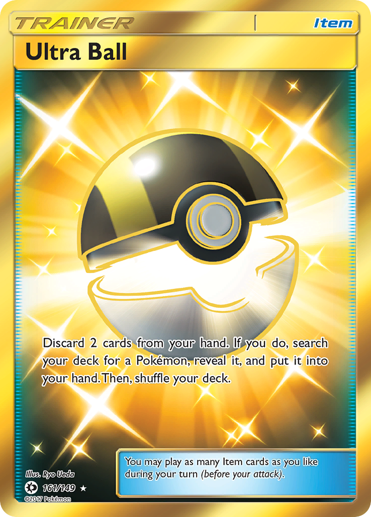 Ultra Ball (161/149) [Sun & Moon: Base Set] | Galaxy Games LLC