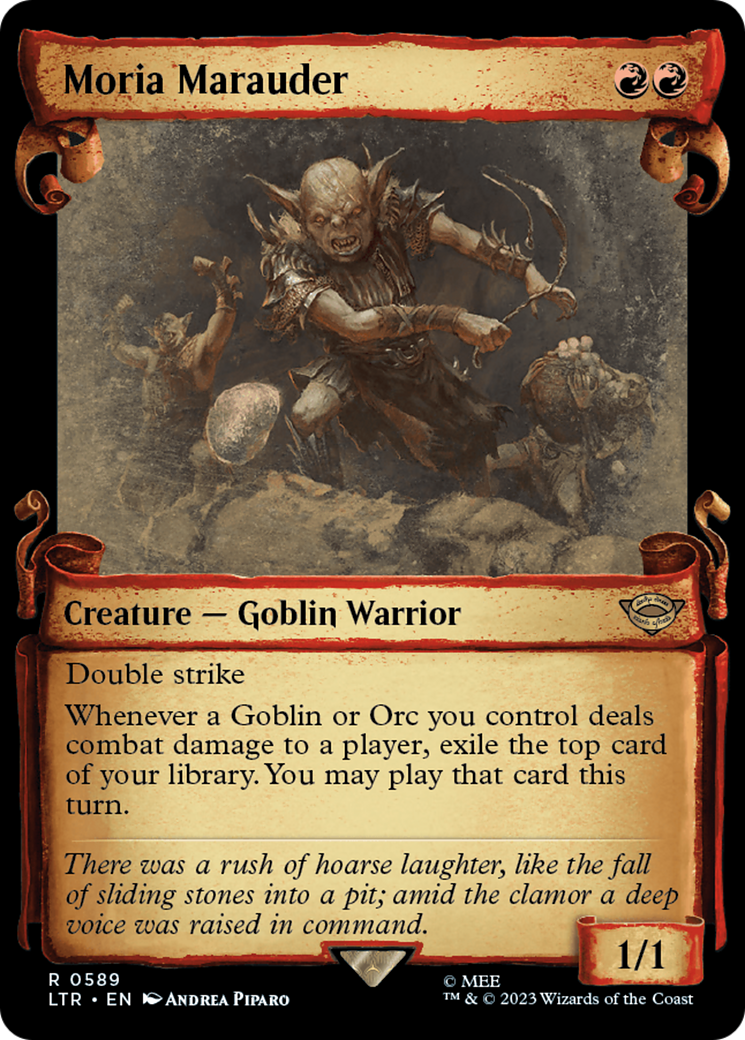 Moria Marauder [The Lord of the Rings: Tales of Middle-Earth Showcase Scrolls] | Galaxy Games LLC