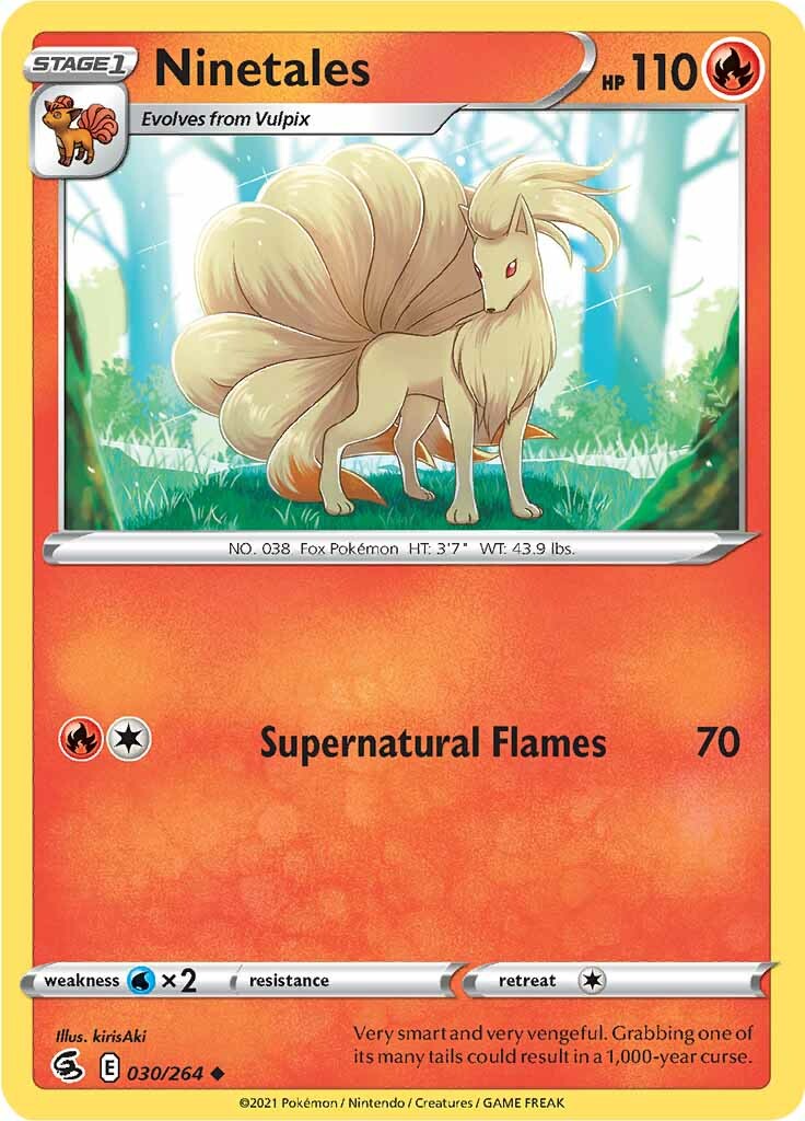 Ninetales (030/264) [Sword & Shield: Fusion Strike] | Galaxy Games LLC