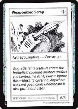 Weaponized Scrap (2021 Edition) [Mystery Booster Playtest Cards] | Galaxy Games LLC