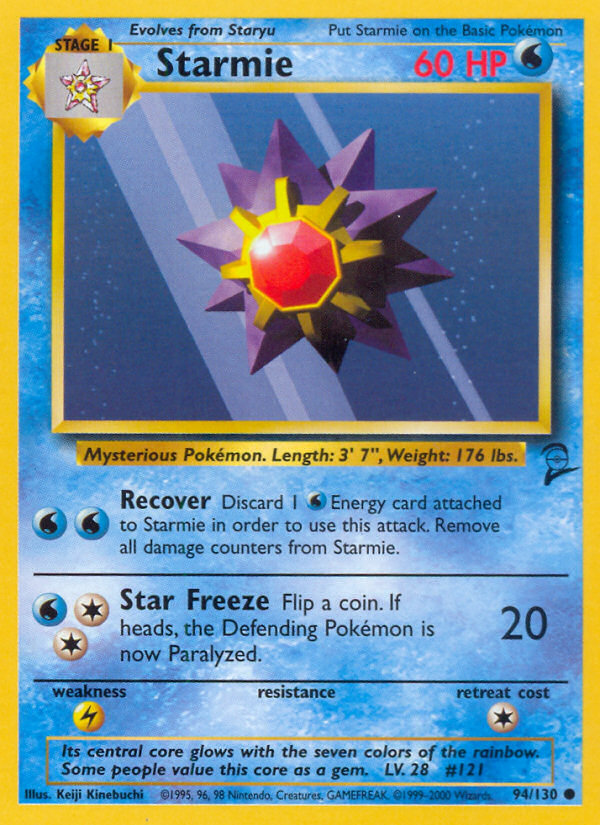 Starmie (94/130) [Base Set 2] | Galaxy Games LLC