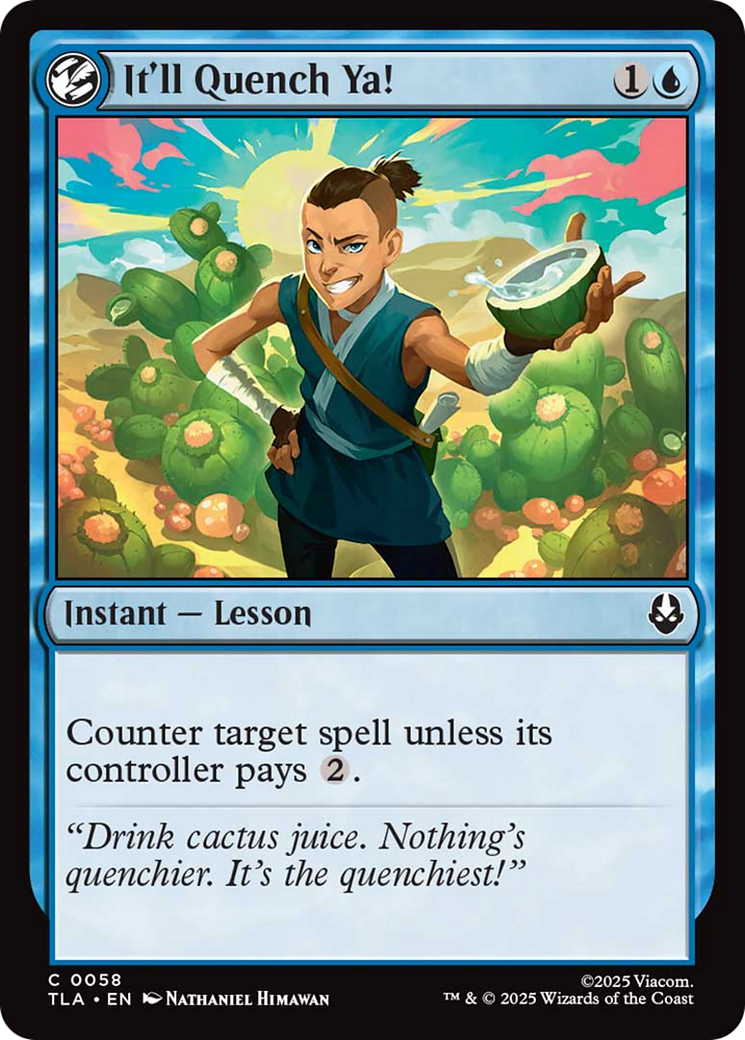 It'll Quench Ya! [Avatar: The Last Airbender] | Galaxy Games LLC