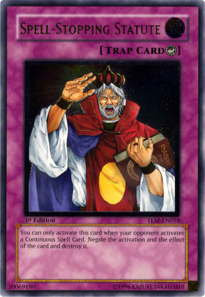 Yu-Gi-Oh! Card TLM-EN058 Spell-Stopping Statute (Rare) Yu-Gi-Oh! Card TLM-EN058 Spell-Stopping Statute (Rare)