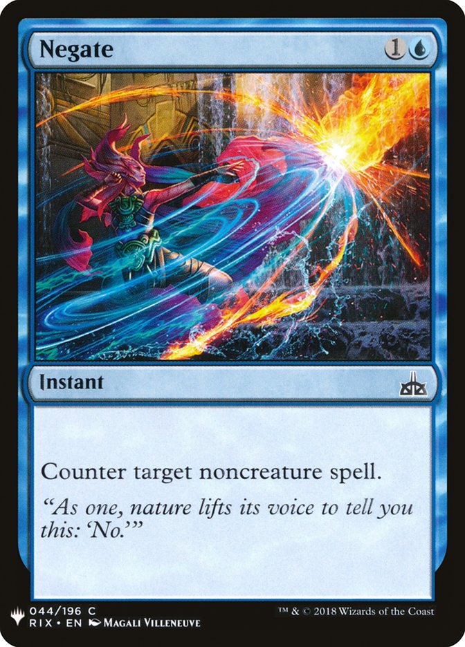 Negate [Mystery Booster] | Galaxy Games LLC
