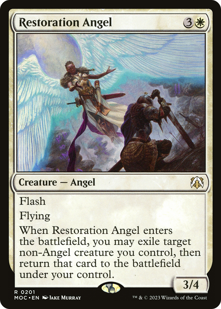 Restoration Angel [March of the Machine Commander] | Galaxy Games LLC