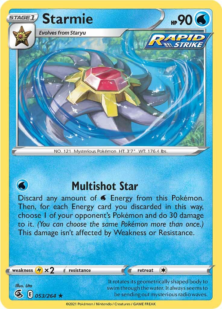 Starmie (053/264) [Sword & Shield: Fusion Strike] | Galaxy Games LLC