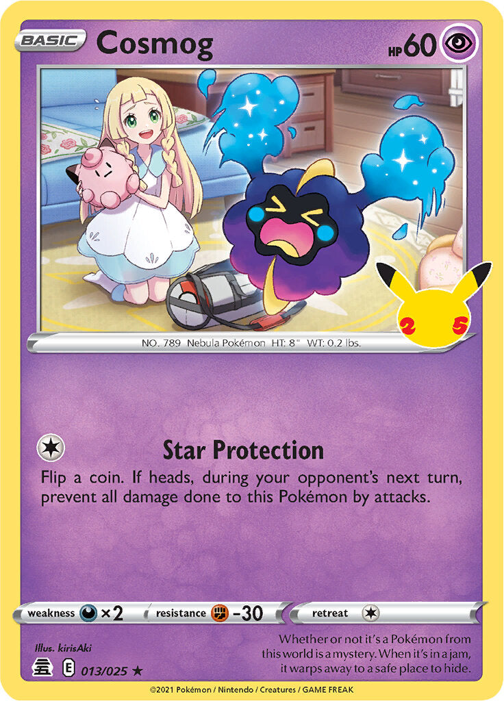 Cosmog (013/025) [Celebrations: 25th Anniversary] | Galaxy Games LLC