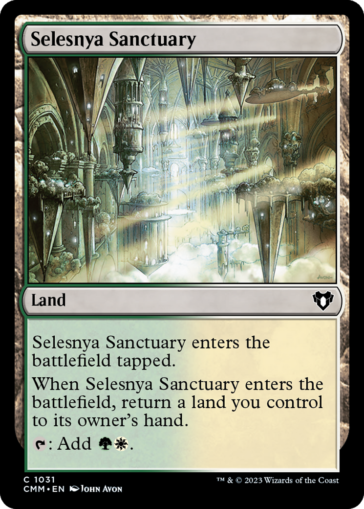 Selesnya Sanctuary [Commander Masters] | Galaxy Games LLC