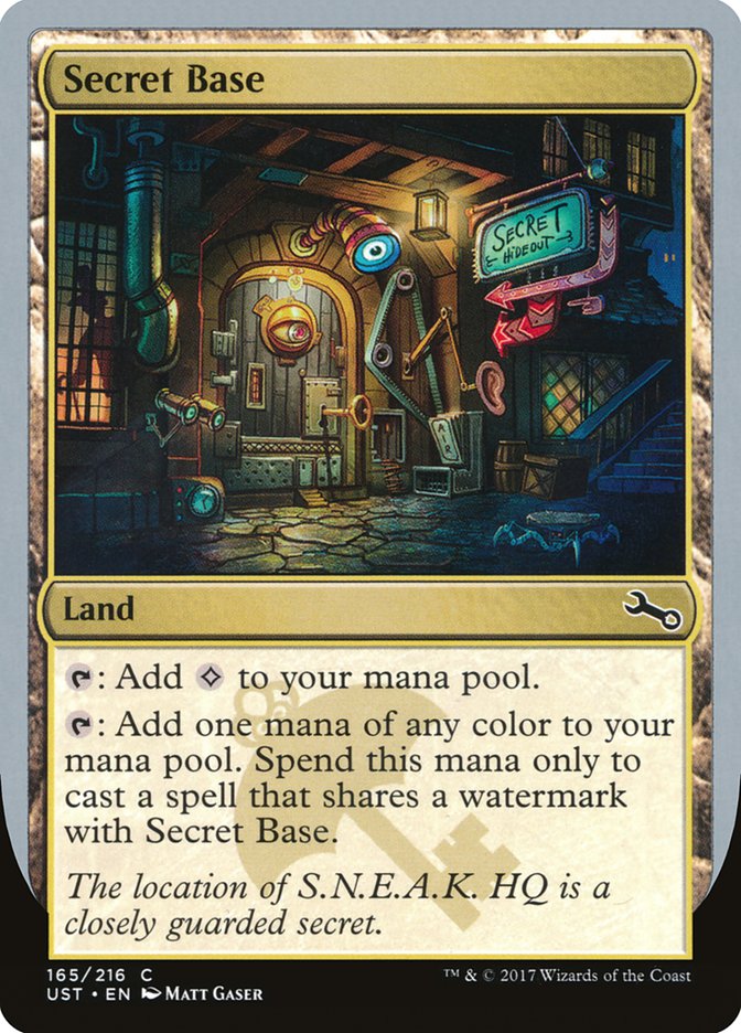 Secret Base (Matt Gaser) [Unstable] | Galaxy Games LLC