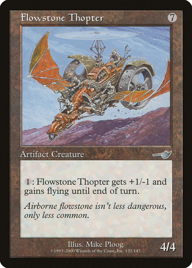 Flowstone Thopter [Nemesis] | Galaxy Games LLC