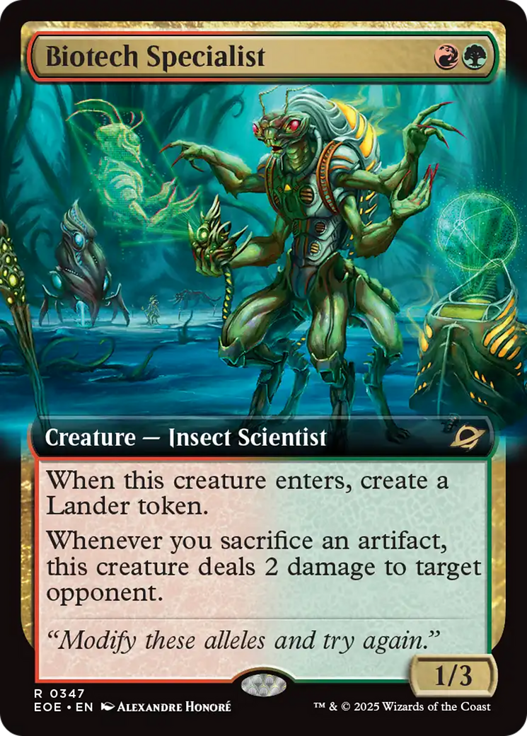 Biotech Specialist (Extended Art) [Edge of Eternities] | Galaxy Games LLC