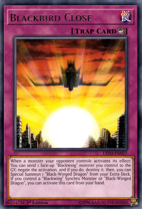 Blackbird Close [LED3-EN027] Rare | Galaxy Games LLC
