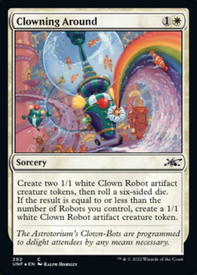 Clowning Around (Galaxy Foil) [Unfinity] | Galaxy Games LLC