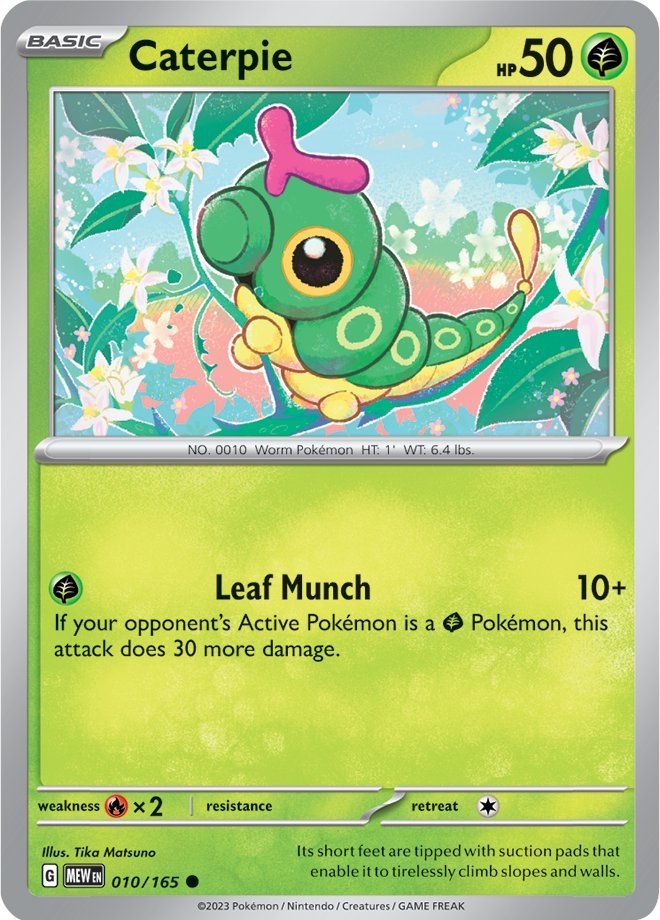 Caterpie (010/165) [Scarlet & Violet 151] | Galaxy Games LLC