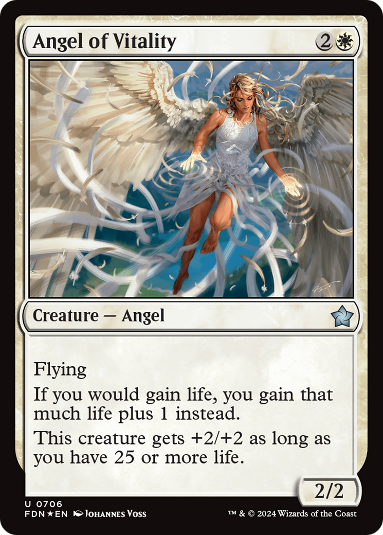 Angel of Vitality [Foundations] | Galaxy Games LLC