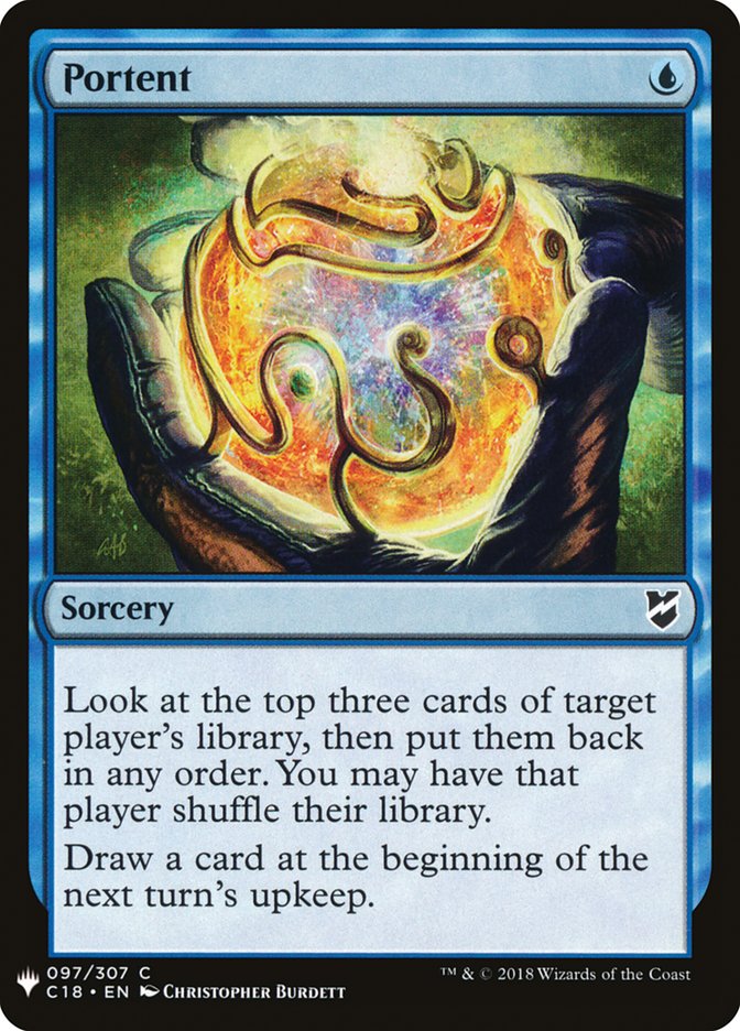 Portent [Mystery Booster] | Galaxy Games LLC