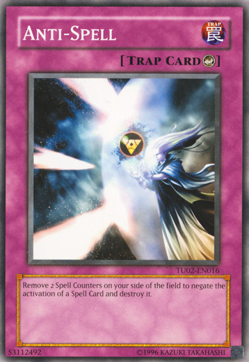 Anti-Spell [TU02-EN016] Common | Galaxy Games LLC