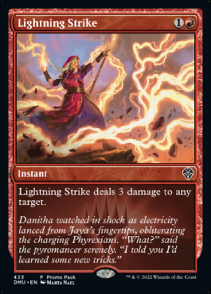 Lightning Strike (Promo Pack) [Dominaria United Promos] | Galaxy Games LLC