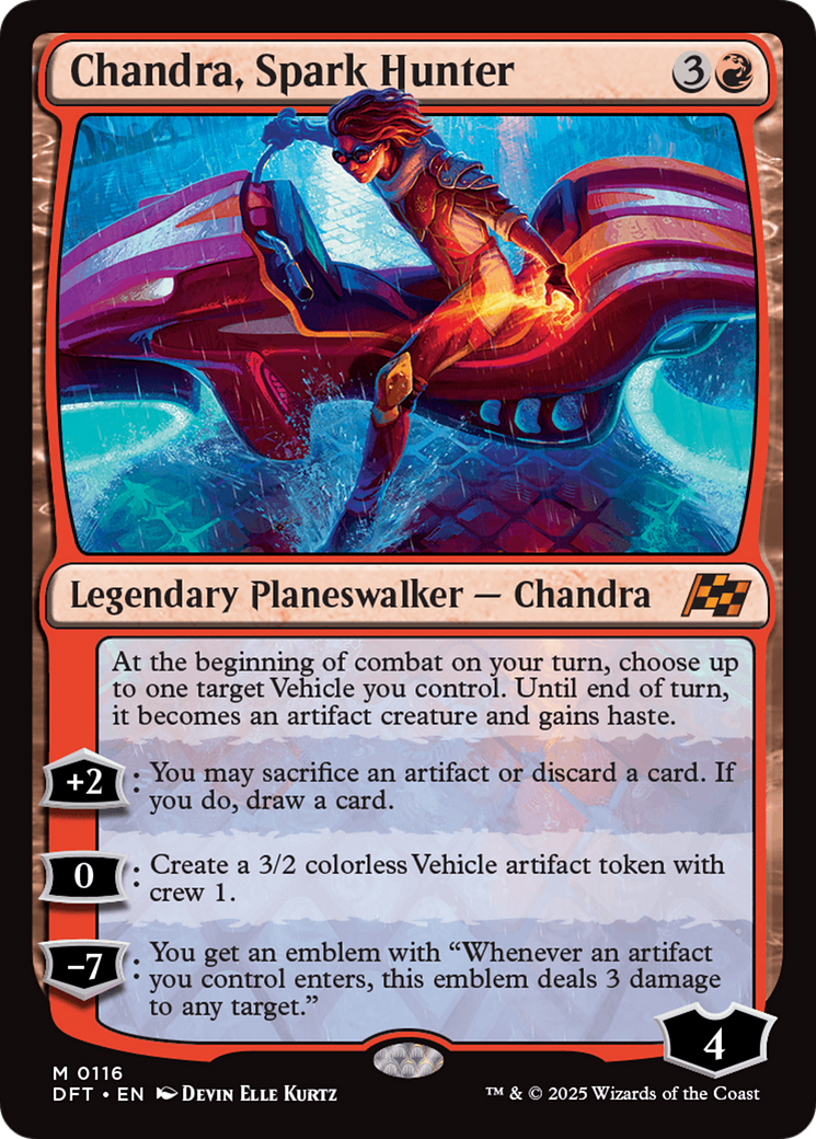 Chandra, Spark Hunter [Aetherdrift] | Galaxy Games LLC