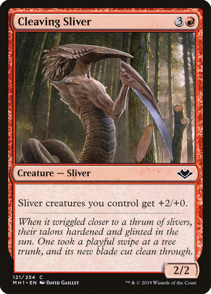 Cleaving Sliver [Modern Horizons] | Galaxy Games LLC