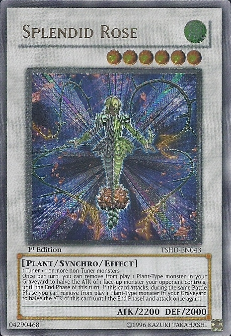 Splendid Rose [TSHD-EN043] Ultimate Rare | Galaxy Games LLC