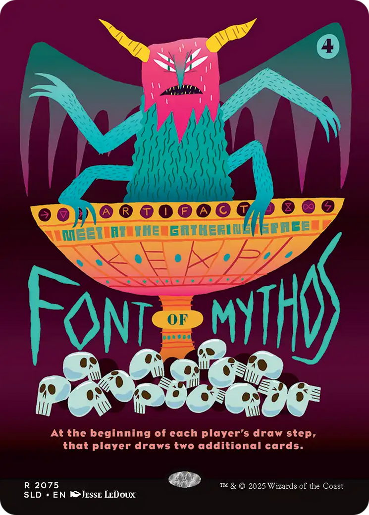 Font of Mythos [Secret Lair Drop Series] | Galaxy Games LLC