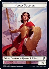 Human Soldier // Pegasus Double-Sided Token [Theros Beyond Death Tokens] | Galaxy Games LLC