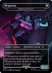 Blightsteel Colossus - Megatron (Borderless) [Secret Lair Drop Series] | Galaxy Games LLC