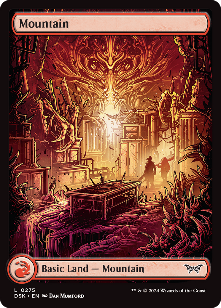 Mountain (275) - Full Art [Duskmourn: House of Horror] | Galaxy Games LLC