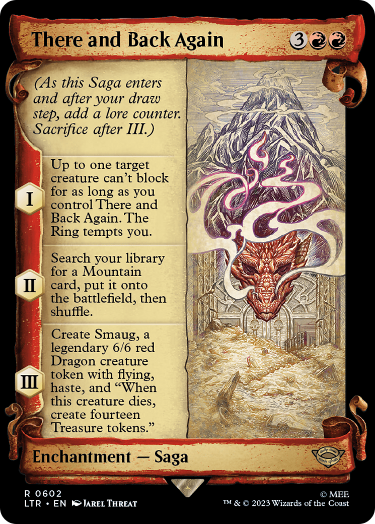 There and Back Again [The Lord of the Rings: Tales of Middle-Earth Showcase Scrolls] | Galaxy Games LLC