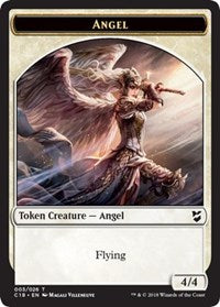 Angel // Soldier Double-Sided Token [Commander 2018 Tokens] | Galaxy Games LLC