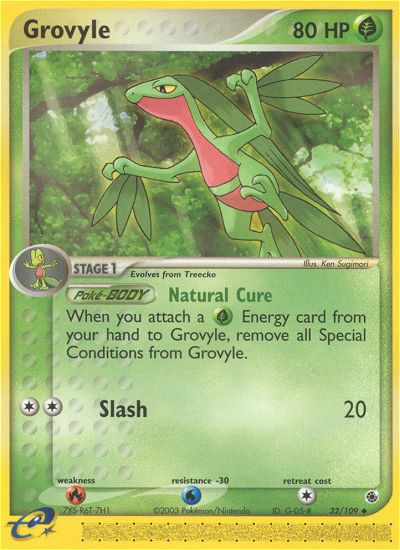 Grovyle (32/109) [EX: Ruby & Sapphire] | Galaxy Games LLC