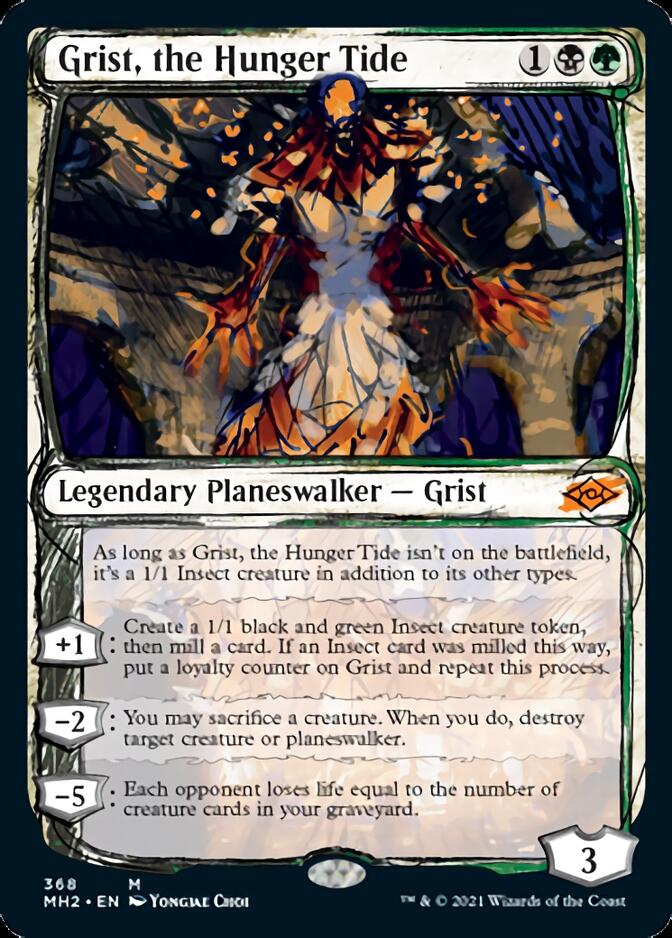 Grist, the Hunger Tide (Sketch) [Modern Horizons 2] | Galaxy Games LLC