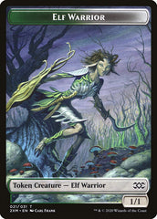 Copy // Elf Warrior Double-Sided Token [Double Masters Tokens] | Galaxy Games LLC