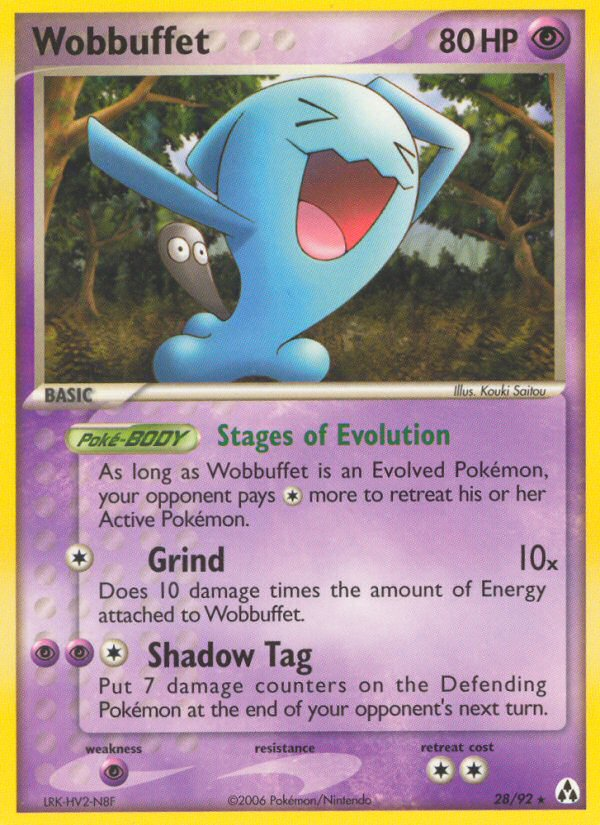 Wobbuffet (28/92) [EX: Legend Maker] | Galaxy Games LLC