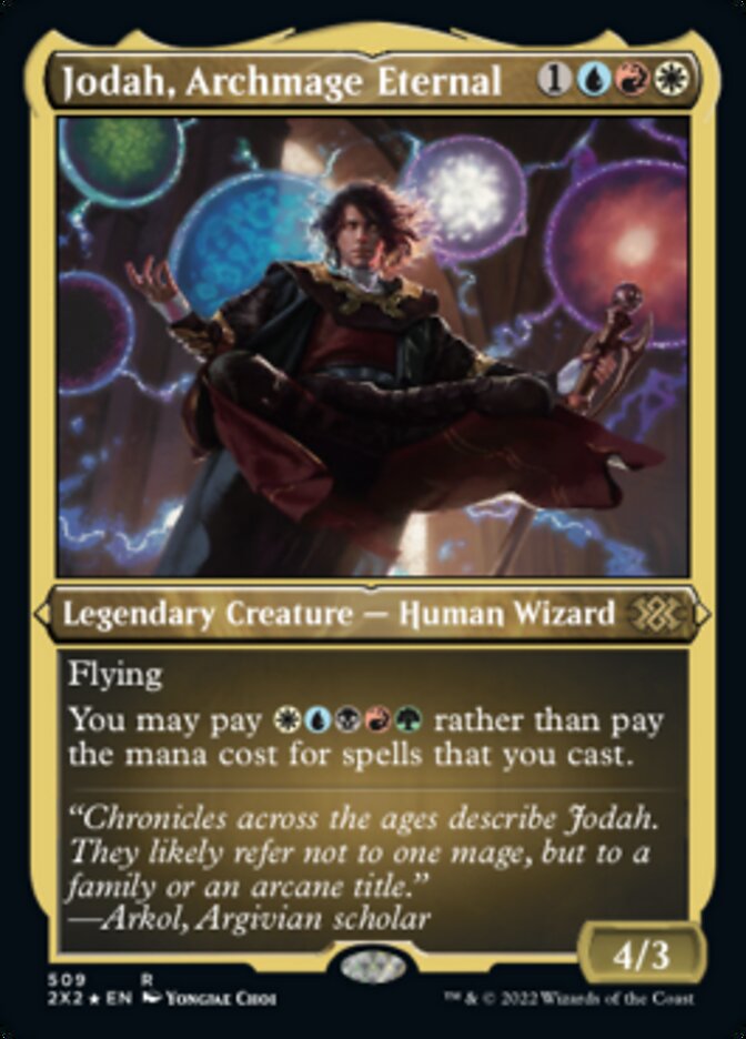 Jodah, Archmage Eternal (Foil Etched) [Double Masters 2022] | Galaxy Games LLC