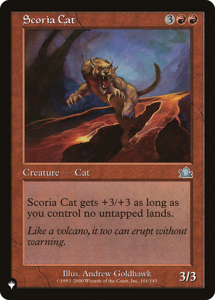 Scoria Cat [The List] | Galaxy Games LLC